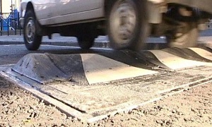 عاقبت عبور از سرعت‌گیر با سرعت زیاد +فیلم