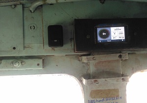 نصب اولین دستگاه GPS ردیاب جهت كنترل و نظارت قطارهای باری پاكستانی