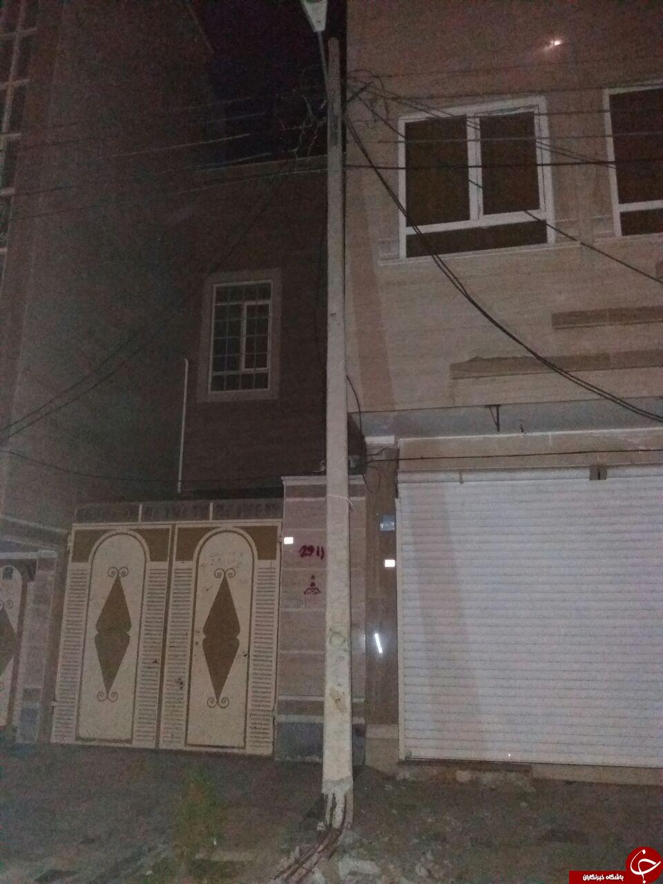 تیربرق خودرو را له کرد + تصاویر