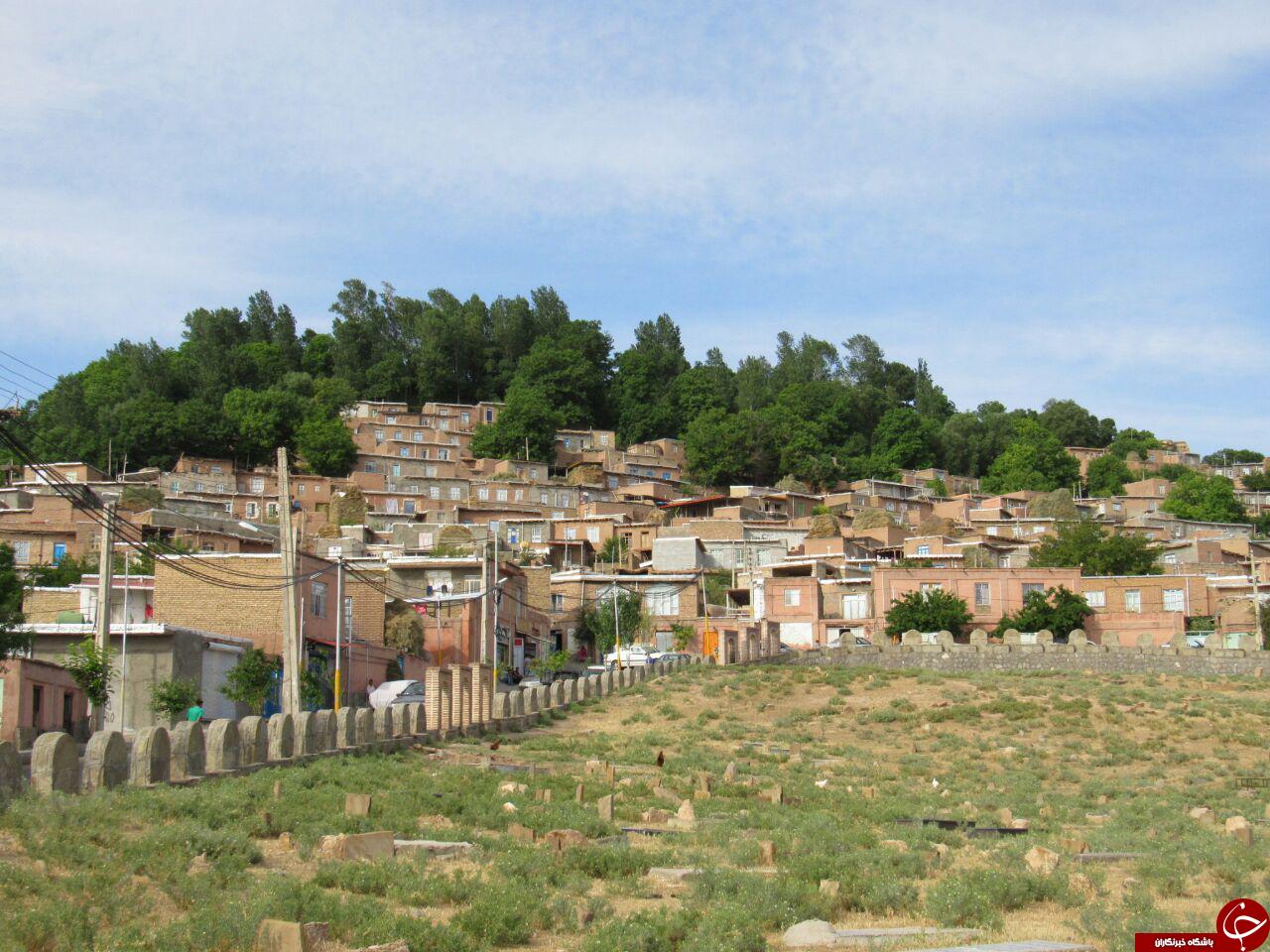 زنوزق، تاریخی&zwnj;ترین روستای پلکانی در مرند + تصاویر