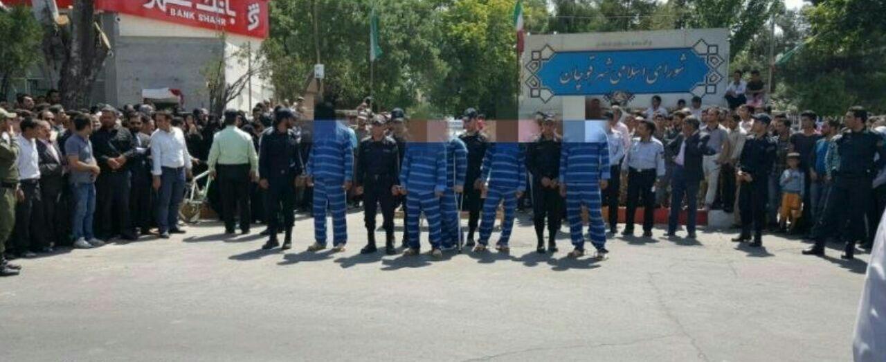 حکم شلاق نزاع کنندگان گروهی در ملاء عام اجرا می‌شود