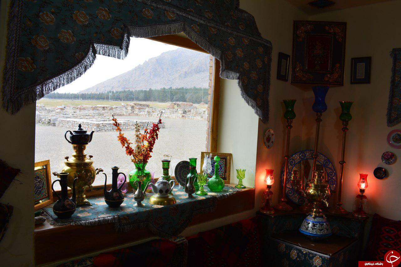 کاروانسرای شاه عباسی در کرمانشاه + تصاویر
