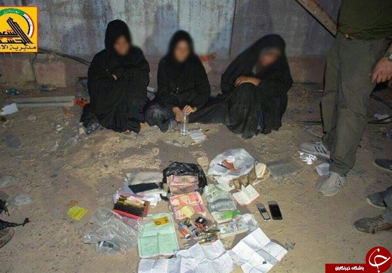 بازداشت 7زن انتحاری داعش در صلاح&zwnj;الدین +عکس