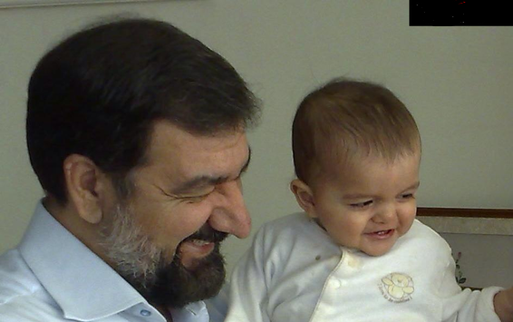 رضایی و نوه اش