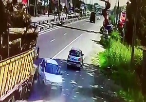 تصادف کامیون در شهر انگوت با 4 مصدوم
