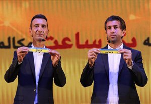 حواشی مراسم قرعه کشی لیگ هفدهم + فیلم