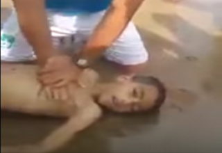 فیلمی نفس گیر از بازگرداندن علائم حیاتی در کودک غرق شده
