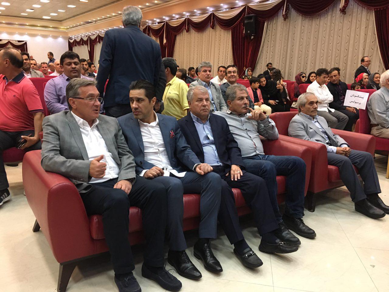 تقدير پرسپولیسی ها از برانكو و پروين