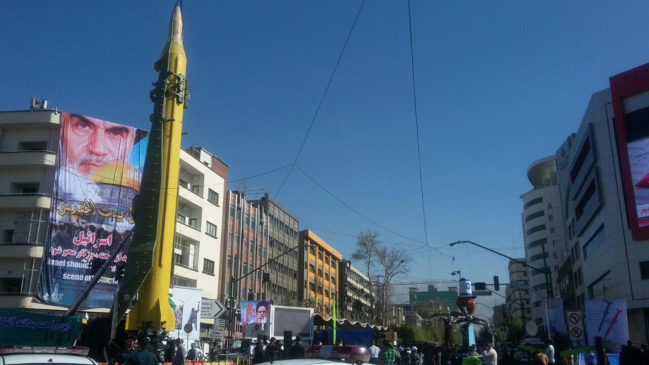 نمایش اقتدار موشکی سپاه در روز جهانی قدس/ استقرار موشک&zwnj;های 