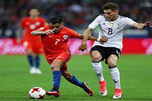 آلمان 1 _ 1 شیلی / تعیین سرگروه به روز آخر افتاد + فیلم