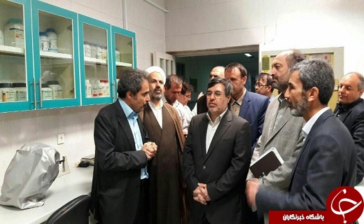 افتتاح آزمایشگاه مرکز تحقیقات جهاد کشاورزی