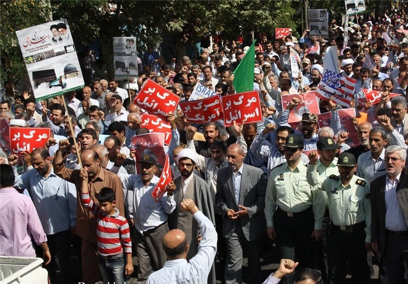 آغاز راهپیمایی روز قدس در استان همدان