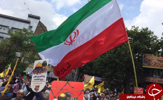 جلوه هایی از اقتدار و قدرت ملت ایران در راهپیمایی روز قدس