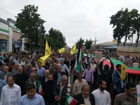 قدس ۹۶ / راهپیمایی روز جهانی قدس در استان گیلان