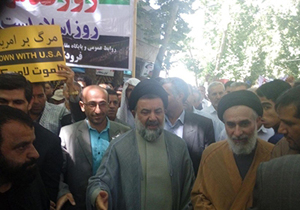 آغاز راهپیمایی روز جهانی قدس در خرم آباد