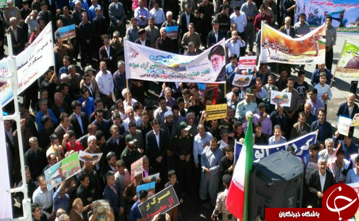 جلوه هایی از اقتدار و قدرت ملت ایران در راهپیمایی روز قدس