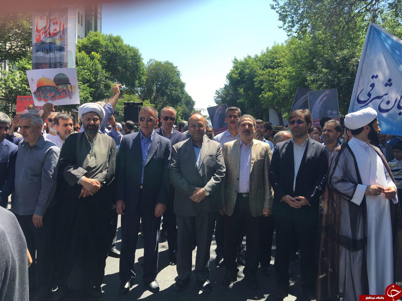 آغاز راهپیمایی روز قدس در آذربایجان شرقی+تصاویر