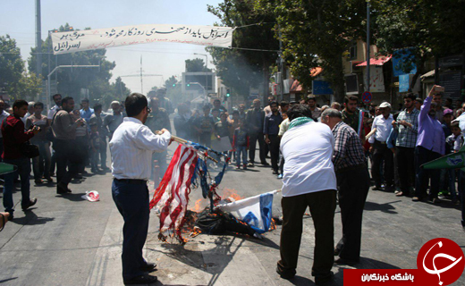 جلوه هایی از اقتدار و قدرت ملت ایران در راهپیمایی روز قدس