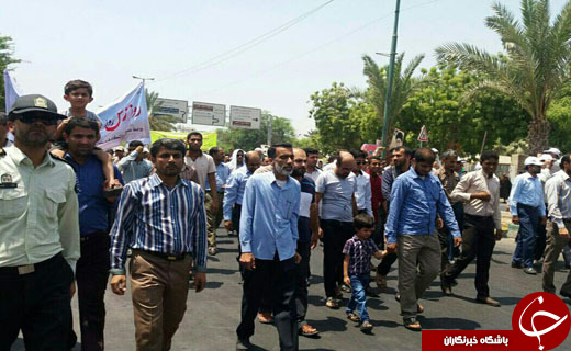 جلوه هایی از اقتدار و قدرت ملت ایران در راهپیمایی روز قدس