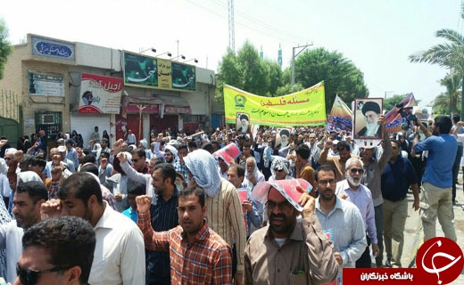 جلوه هایی از اقتدار و قدرت ملت ایران در راهپیمایی روز قدس
