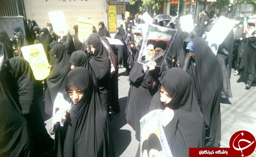 جلوه هایی از اقتدار و قدرت ملت ایران در راهپیمایی روز قدس