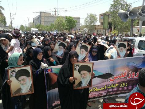 جلوه های ویژه روز جهانی قدس در هرمزگان