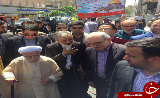 جلوه هایی از اقتدار و قدرت ملت ایران در راهپیمایی روز قدس