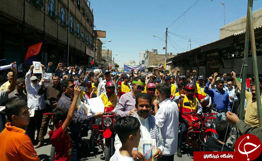 جلوه هایی از اقتدار و قدرت ملت ایران در راهپیمایی روز قدس