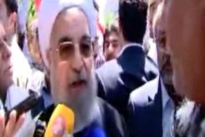 مصاحبه با رئیس جمهور در خصوص روز جهانی قدس + فیلم
