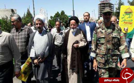 جلوه هایی از اقتدار و قدرت ملت ایران در راهپیمایی روز قدس