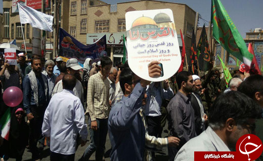 جلوه هایی از اقتدار و قدرت ملت ایران در راهپیمایی روز قدس