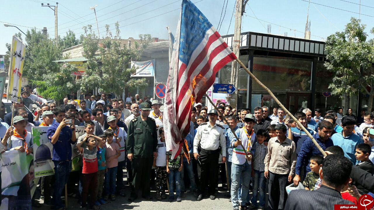 اهپیمایی بزرگ روز قدس در چهاربرج + تصاویر