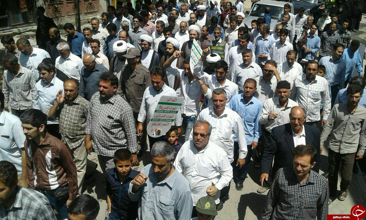 اهپیمایی بزرگ روز قدس در چهاربرج + تصاویر