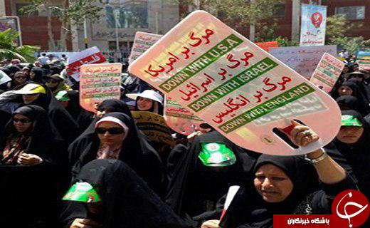 جلوه هایی از اقتدار و قدرت ملت ایران در راهپیمایی روز قدس
