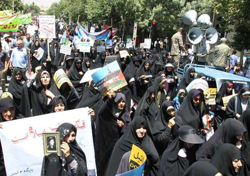 راهپیمایی روز جهانی قدس در بروجرد  + تصاویر