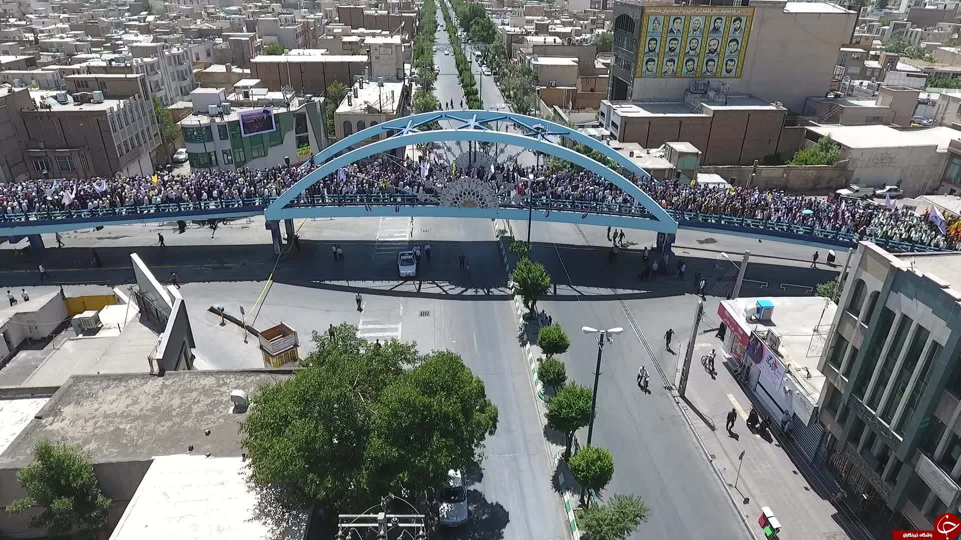آغاز راهپیمایی روزجهانی قدس در استان مرکزی