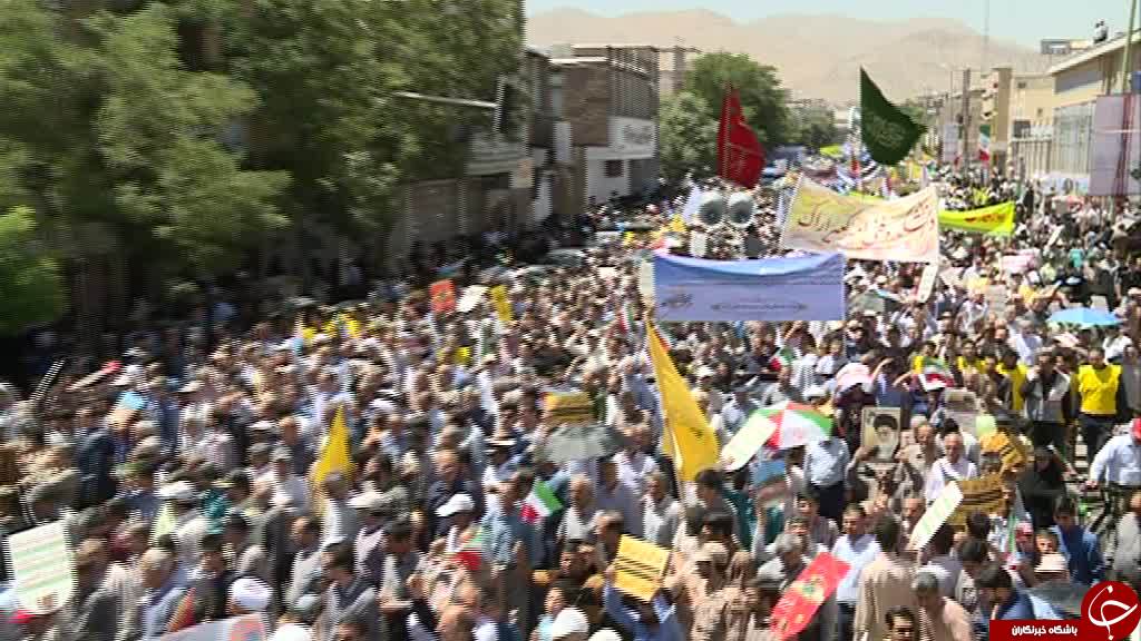 آغاز راهپیمایی روزجهانی قدس در استان مرکزی + تصاویر