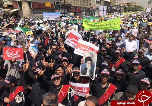 حضور نیروها و سازمان های مختلف در روز قدس + تصاویر