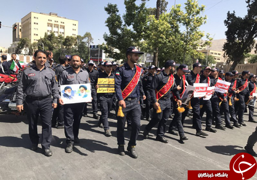 حضور نیروها و سازمان های مختلف در روز قدس + تصاویر