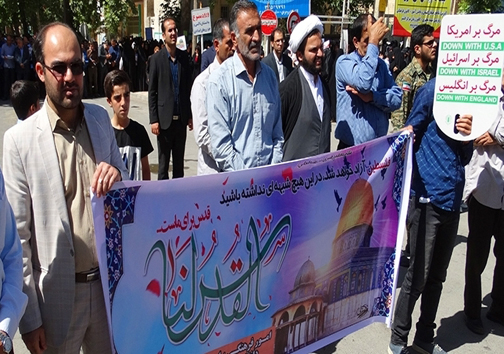 راهپیمایی روز جهانی قدس در الشتر + تصاویر