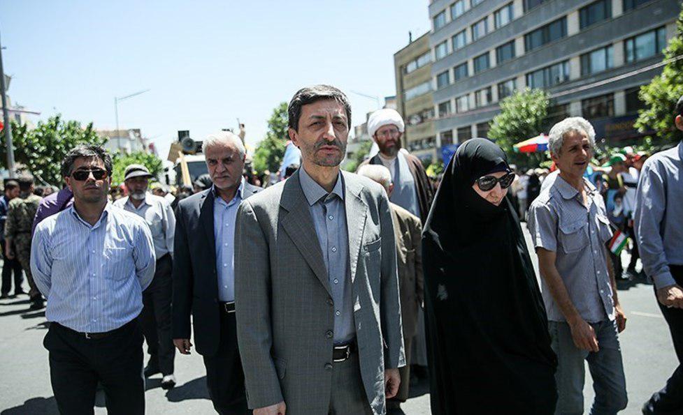 مسئولانی که با خانواده در راهپیمایی روز قدس شرکت کردند + تصاویر