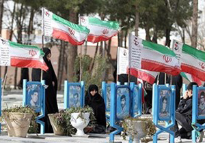 نوسازی سنگ قبور مطهر گلستان شهدای اصفهان