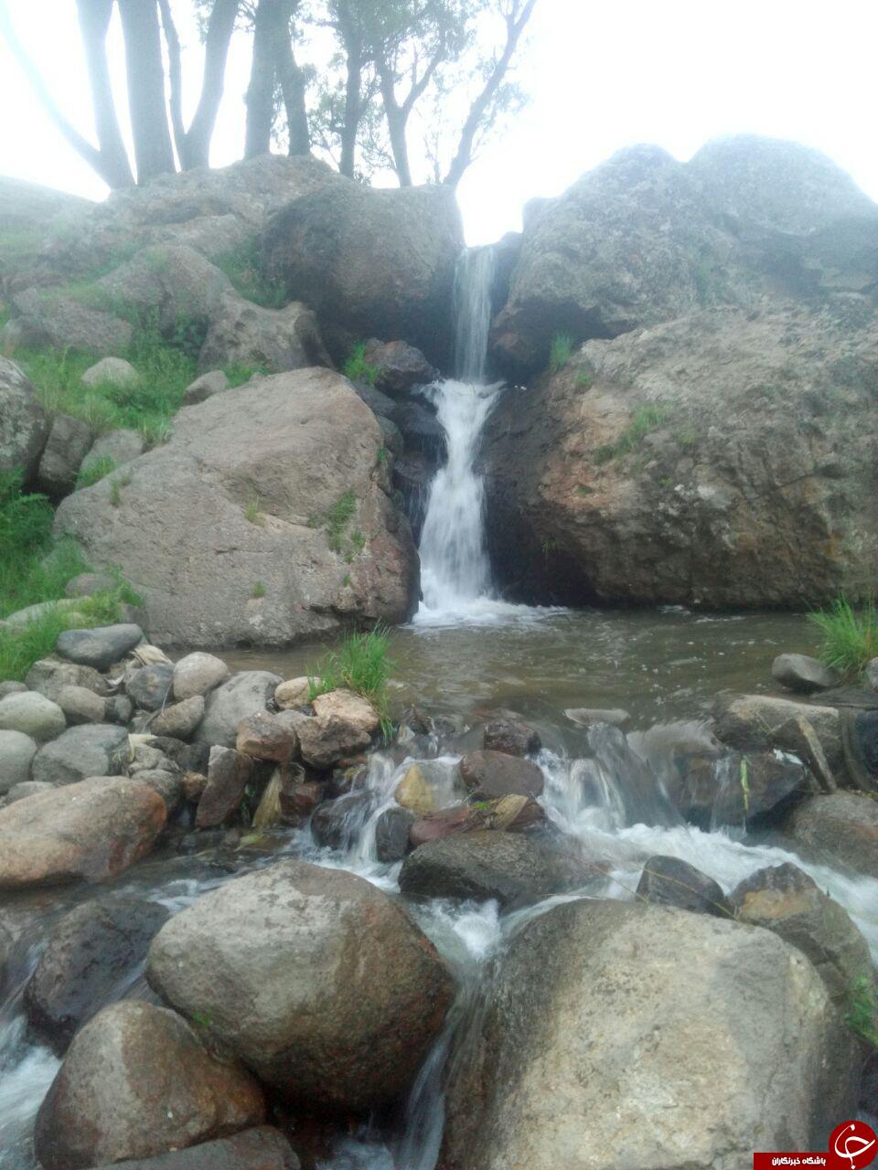منطقه بکر و زیبا چهل چشمه ورگه سران + تصاویر
