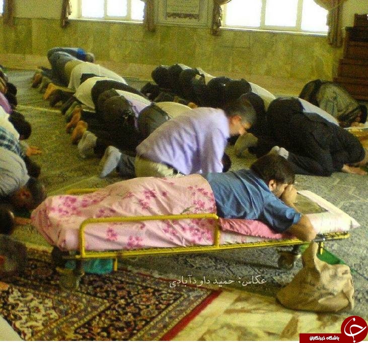 من به جانبازی نیاز داشتم + عکس