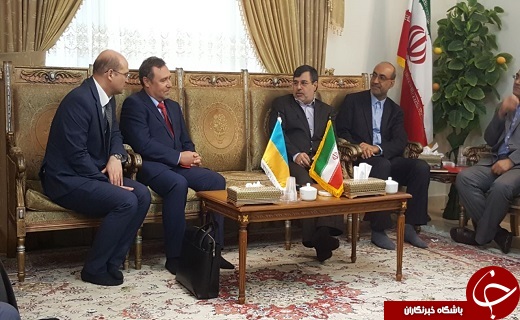 اعلام آمادگی سفیر اوکراین برای توسعه مناسبات اقتصادی با ایران