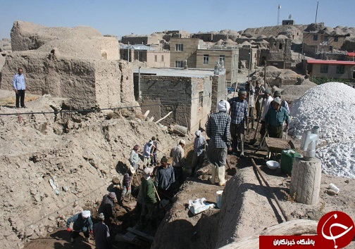 مرمت مسجد تاریخی در شهرستان قاینات+تصاویر