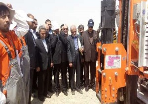 افتتاح طرح انتقال آب به ندوشن یزد