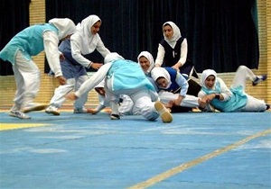مسابقات کبدی مطنقه‌ای بانوان کشور در آبگرم