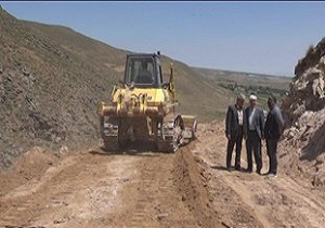 بازگشایی 50 کیلومتر از راه عشایری شهرستان نیر