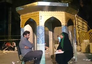 دبیرستان امام کاشان با کلاس آه و آهو درس رضوی می دهد